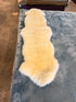 Double Pelt White Sheepskin Rug
