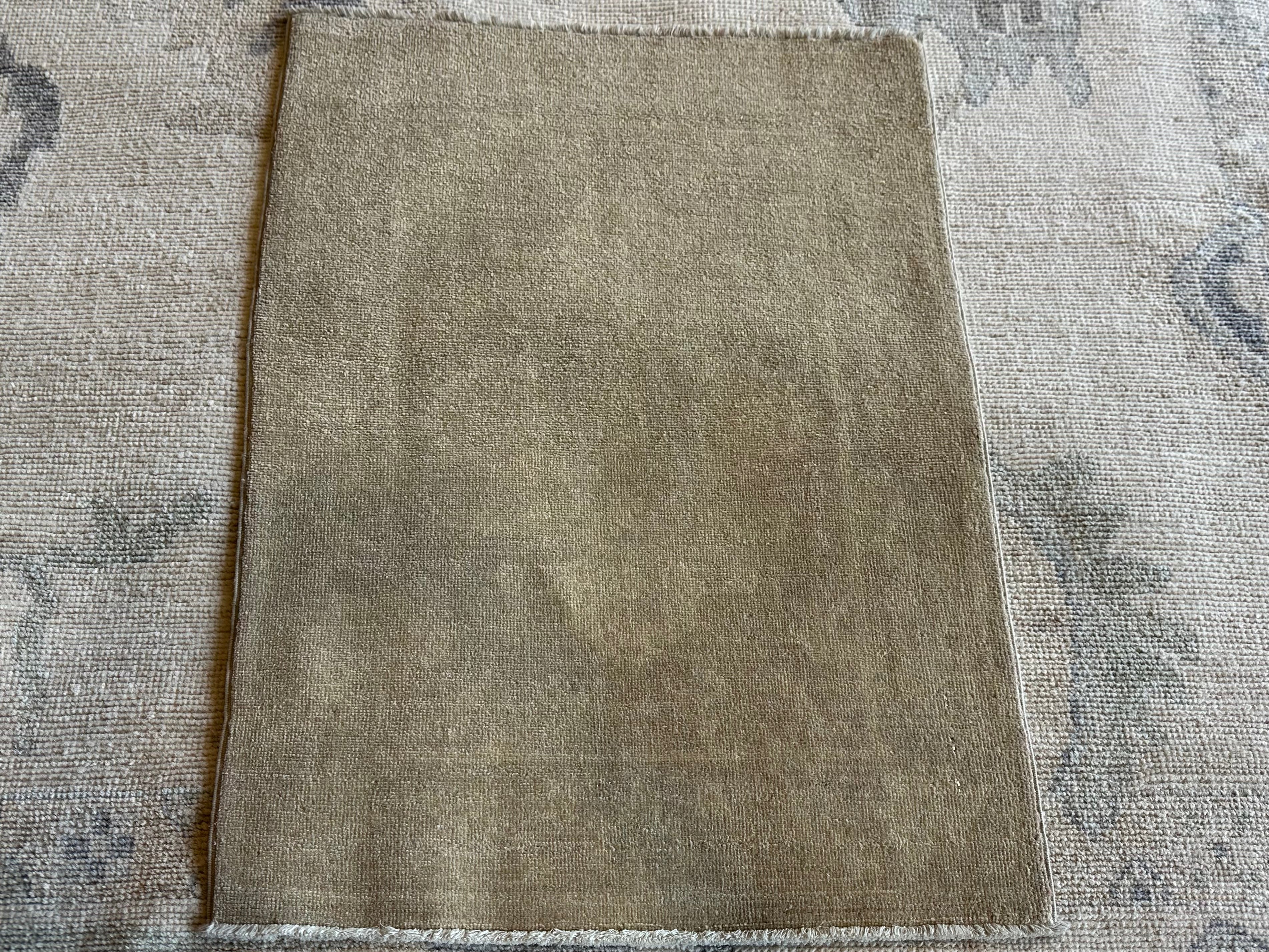 Analisa Wall 2.1x3 Beige Hand-Knotted Farhan Rug