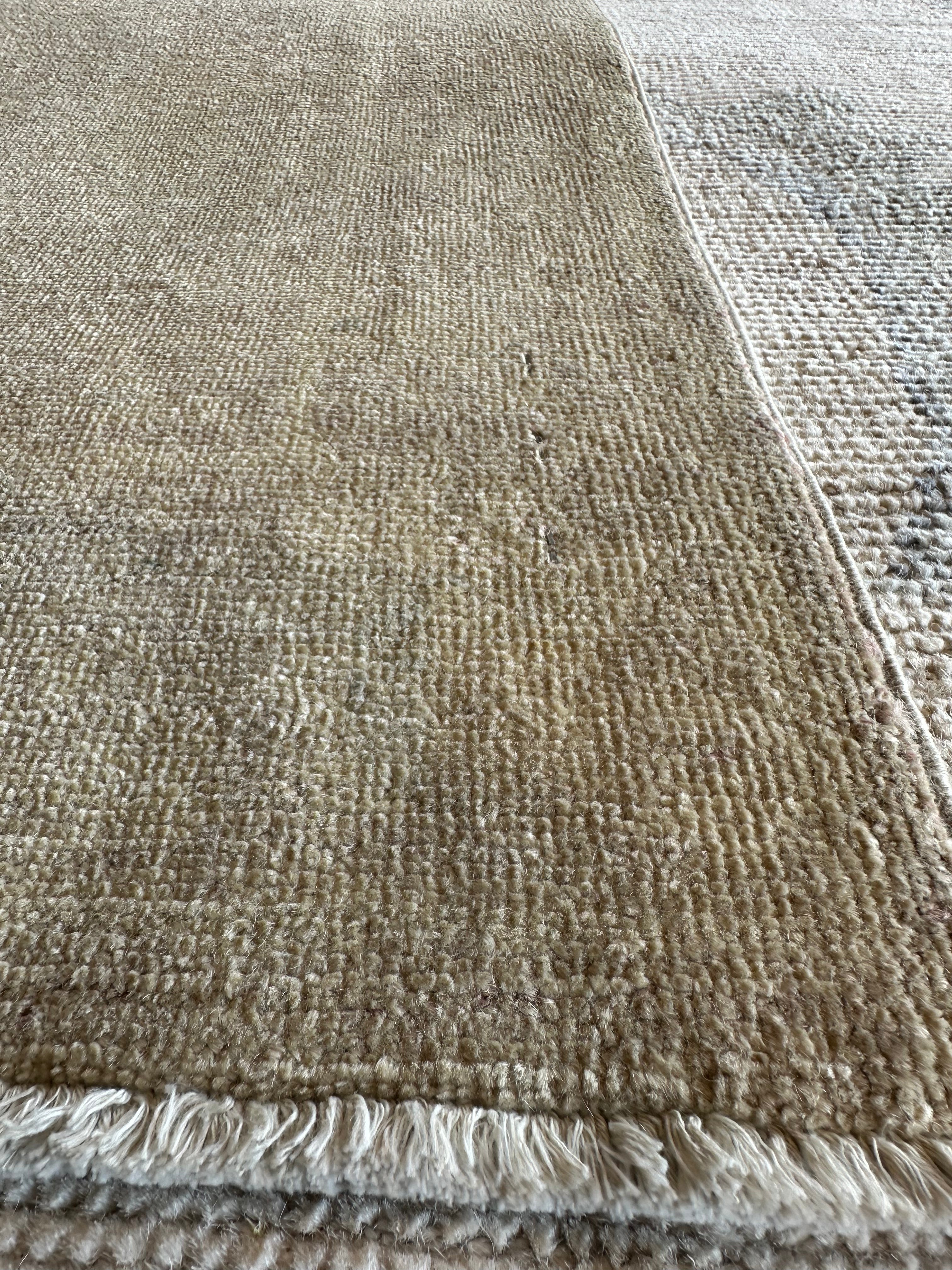 Analisa Wall 2.1x3 Beige Hand-Knotted Farhan Rug