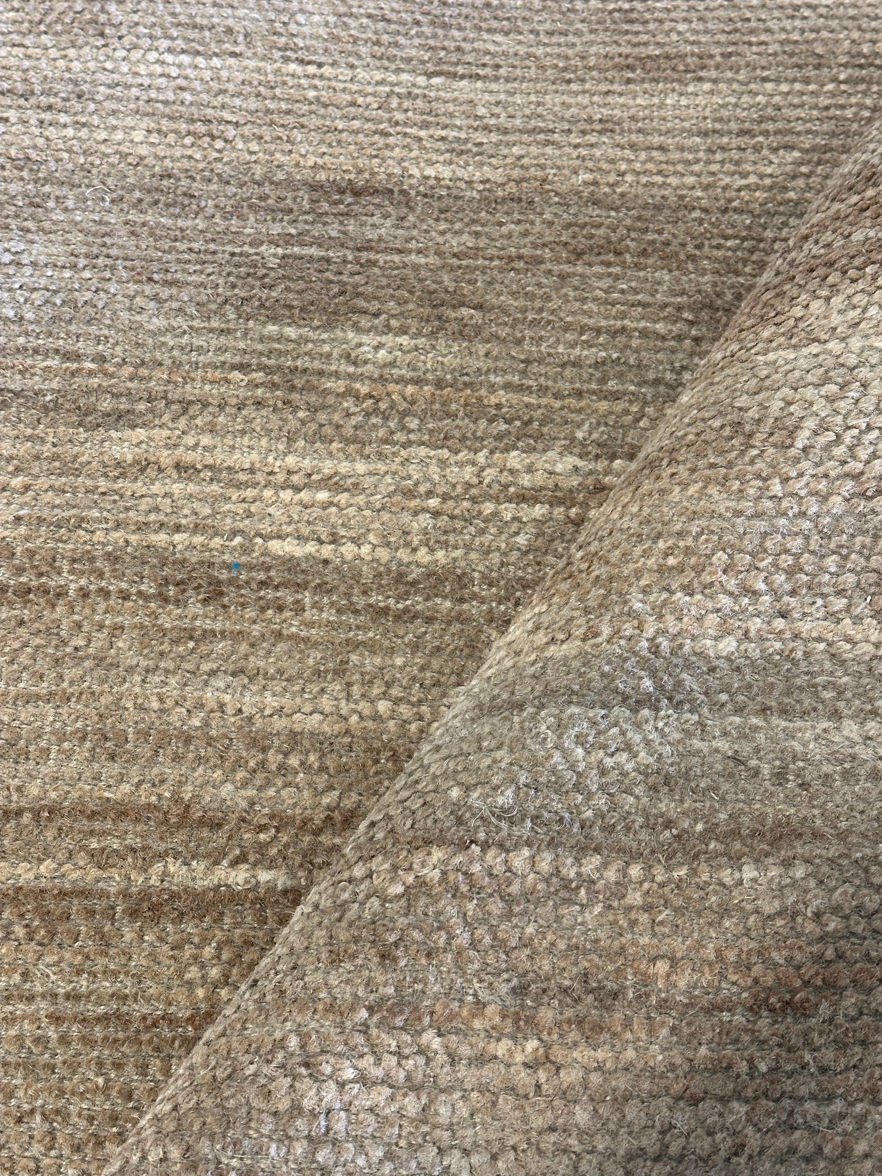 Gabe Kotter 8x9.9 Natural Tip Sheared Durrie Rug