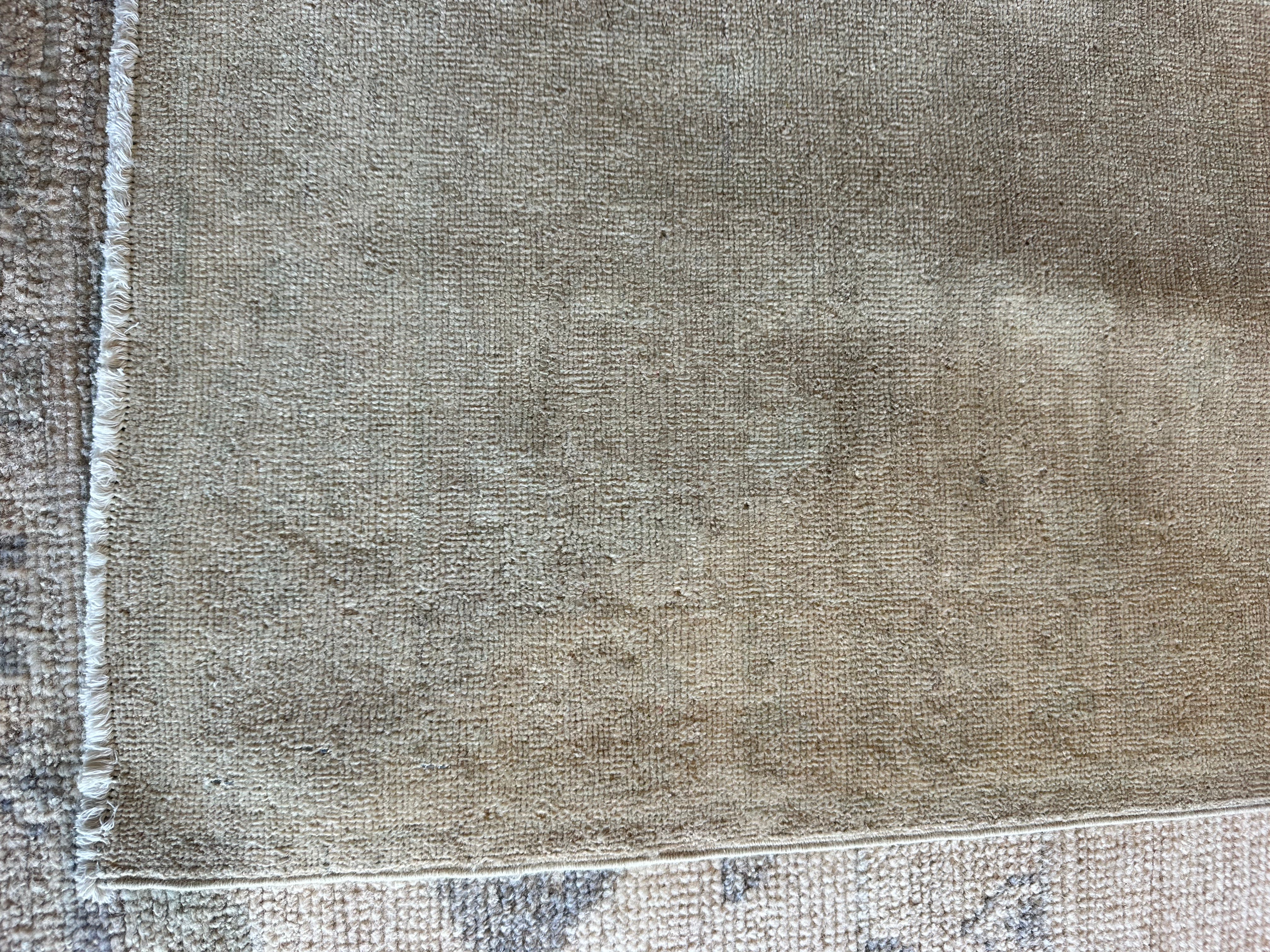 Jazlyn Miller 2.2x3.2 Beige Hand-Knotted Farhan Rug