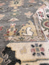 Suzanne Tucker 8x10.3 Grey and Ivory Hand-Knotted Oushak Rug