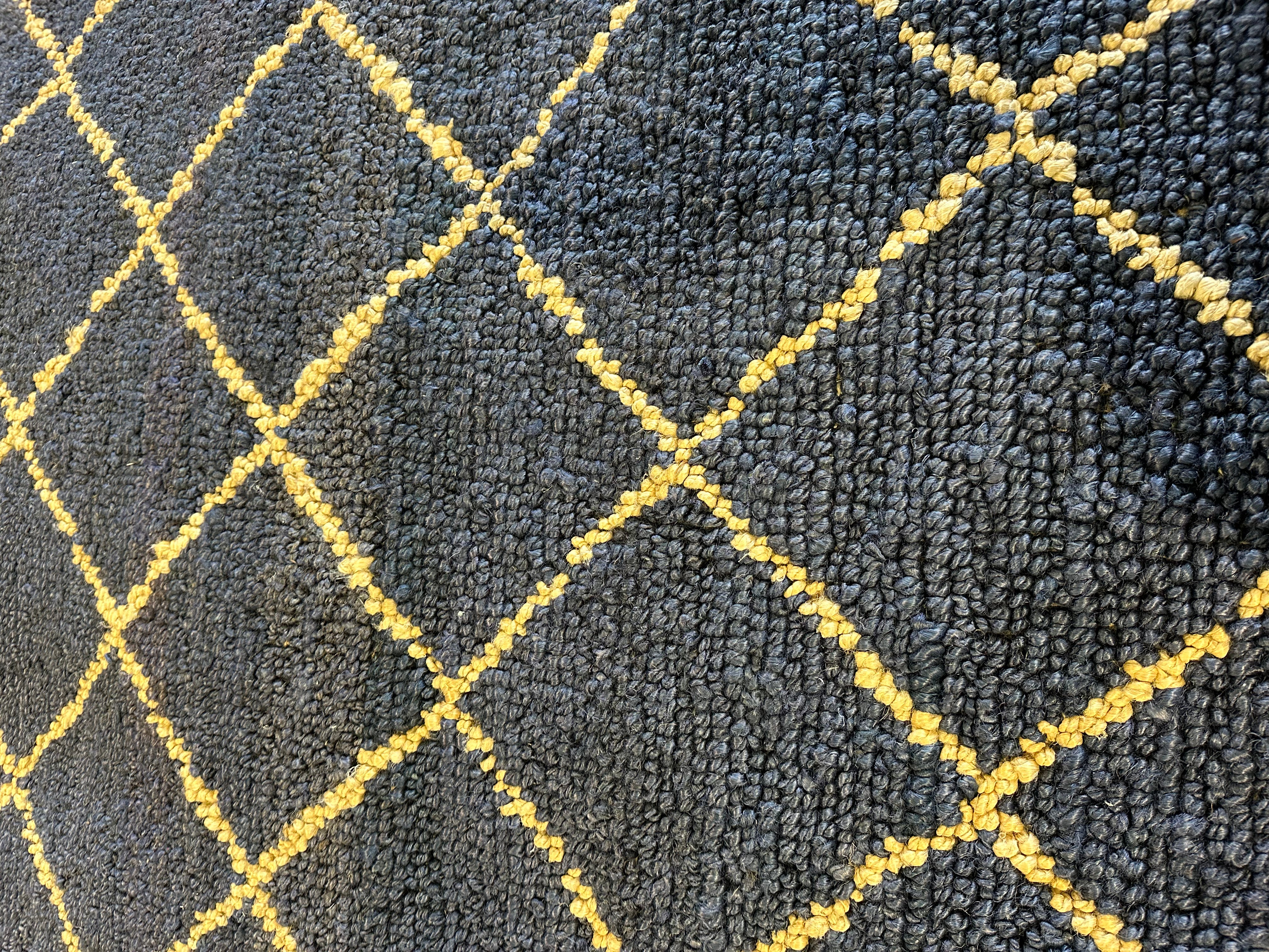 Nerina 8x10 Blue Modern Handwoven Jute Rug