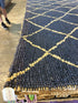 Nerina 8x10 Blue Modern Handwoven Jute Rug