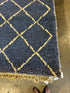 Nerina 8x10 Blue Modern Handwoven Jute Rug