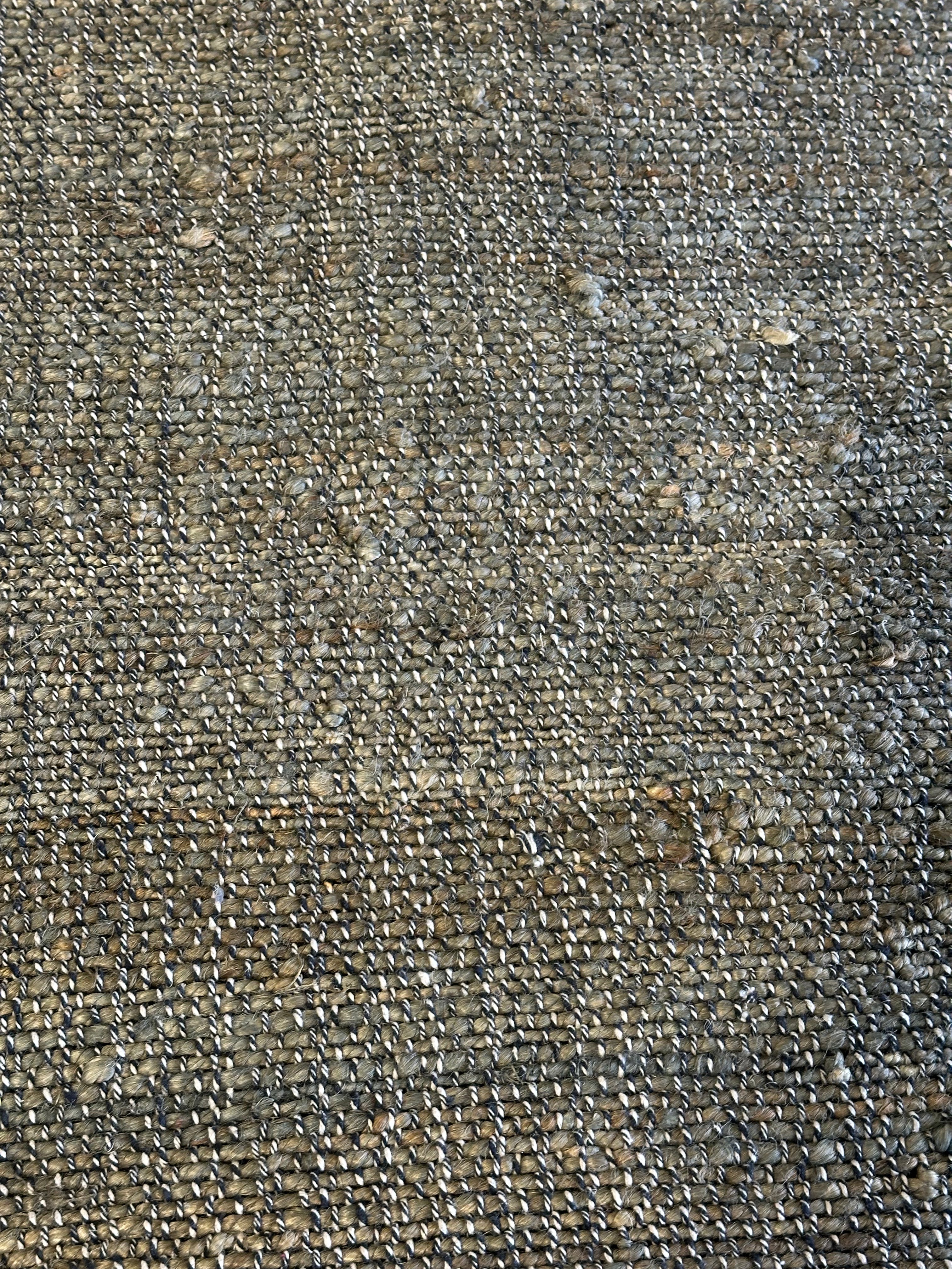 Double Paloma 8x10 Handwoven Pond Scum Jute Rug