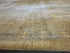 Litia Garr 11.10x15.7 Cream and Blue Afghani Chobi Rug