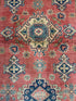 Isabelle Du 3.1x4.11 Red Hand-Knotted Kazak Rug