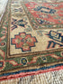 Isabelle Du 3.1x4.11 Red Hand-Knotted Kazak Rug