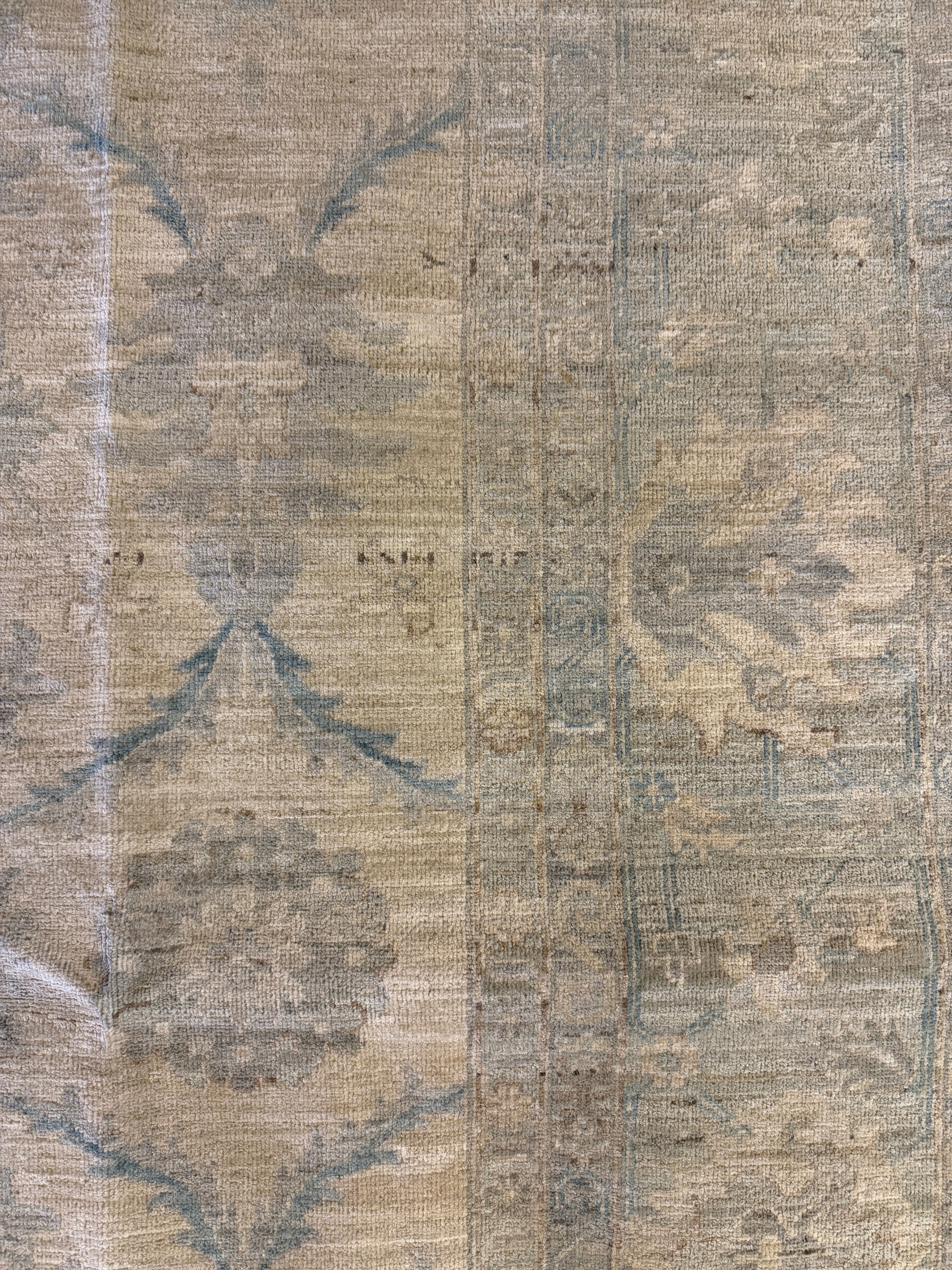 Juliana Pasquarosa 10.1x13.10 Blue Afghani Chobi Rug