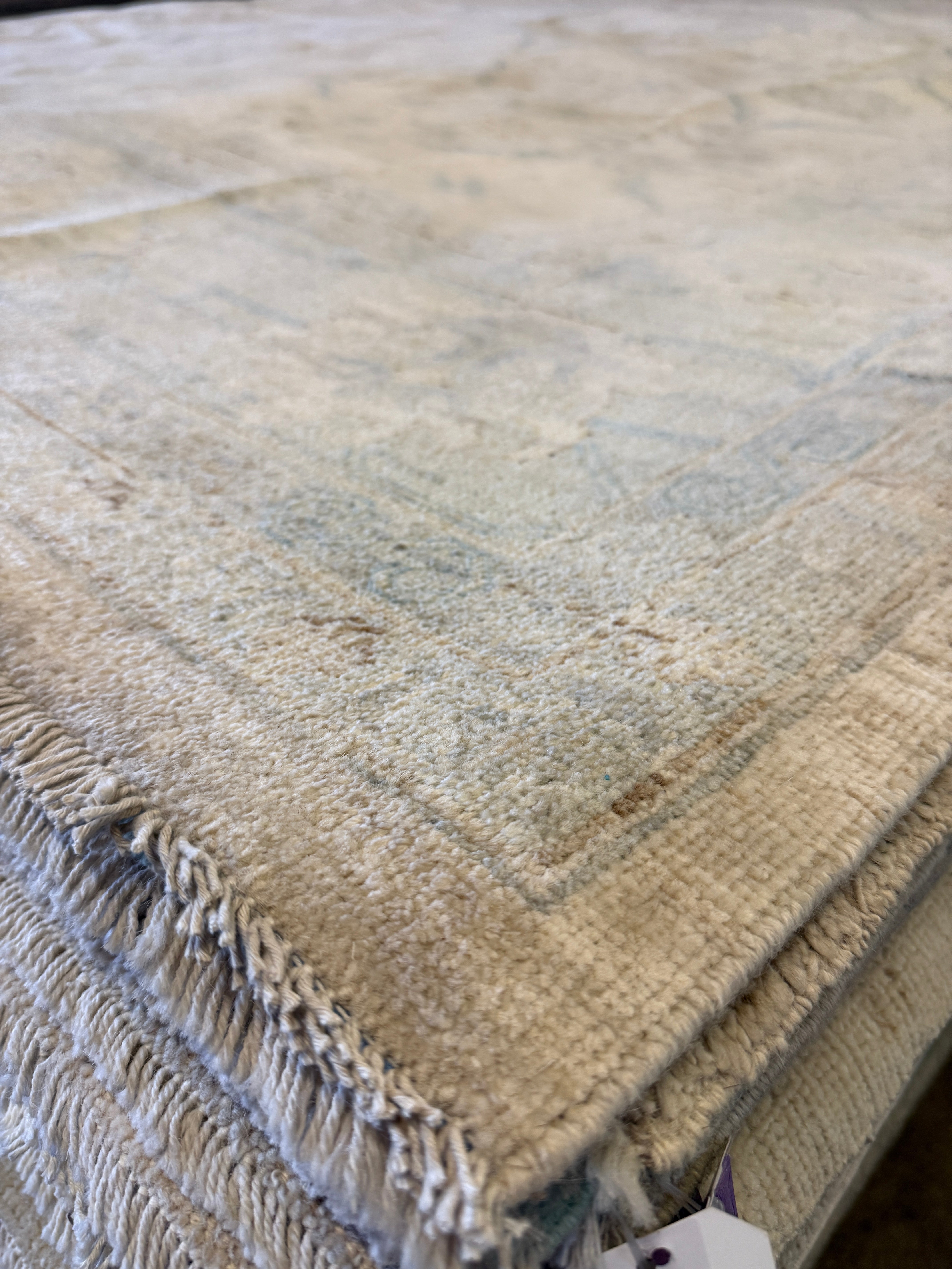 Juliana Pasquarosa 10.1x13.10 Blue Afghani Chobi Rug