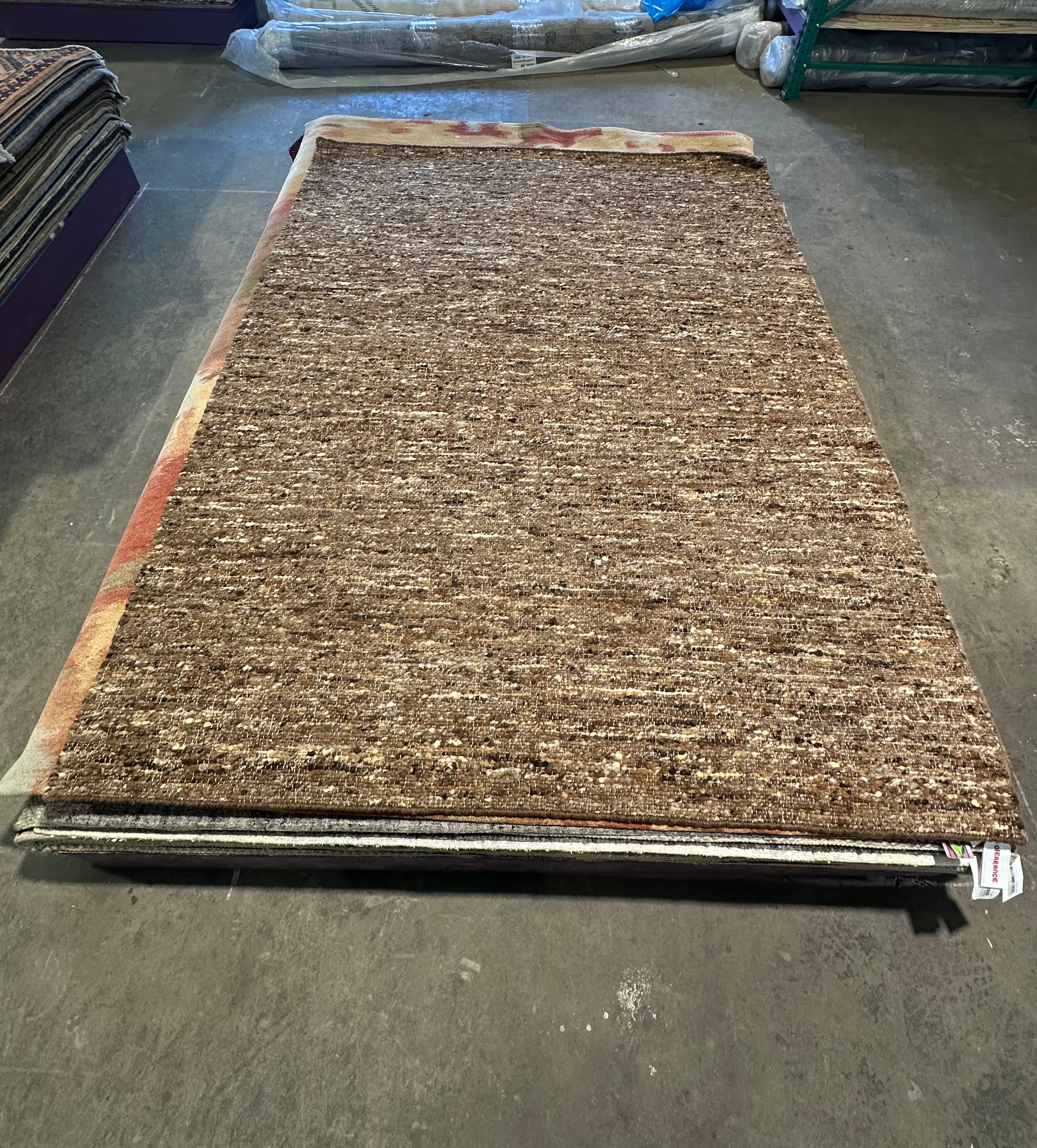Host Jesse Palmer 6x8 Brown Handwoven Modern Rug