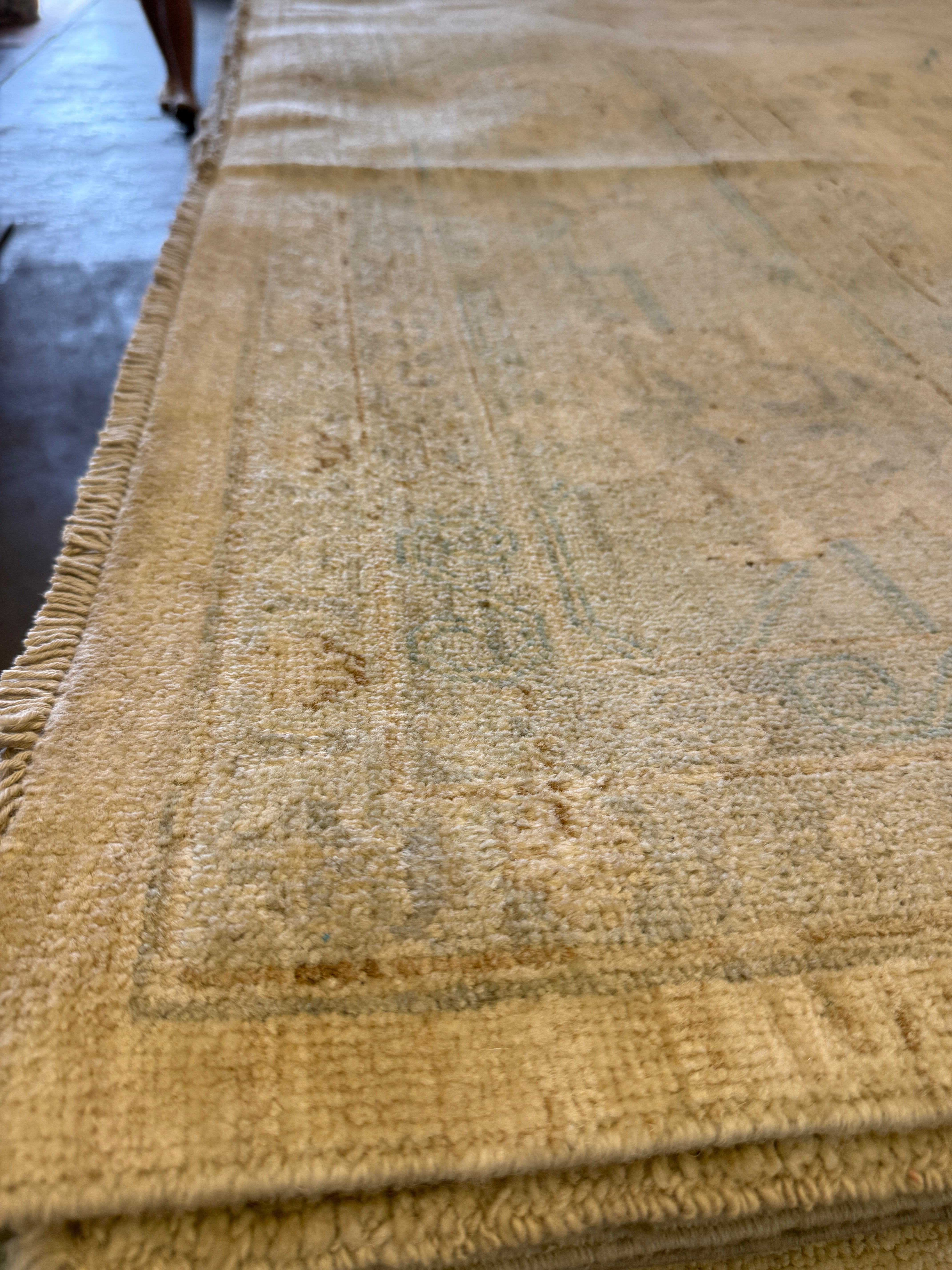 Juliana Pasquarosa 10.1x13.10 Blue Afghani Chobi Rug
