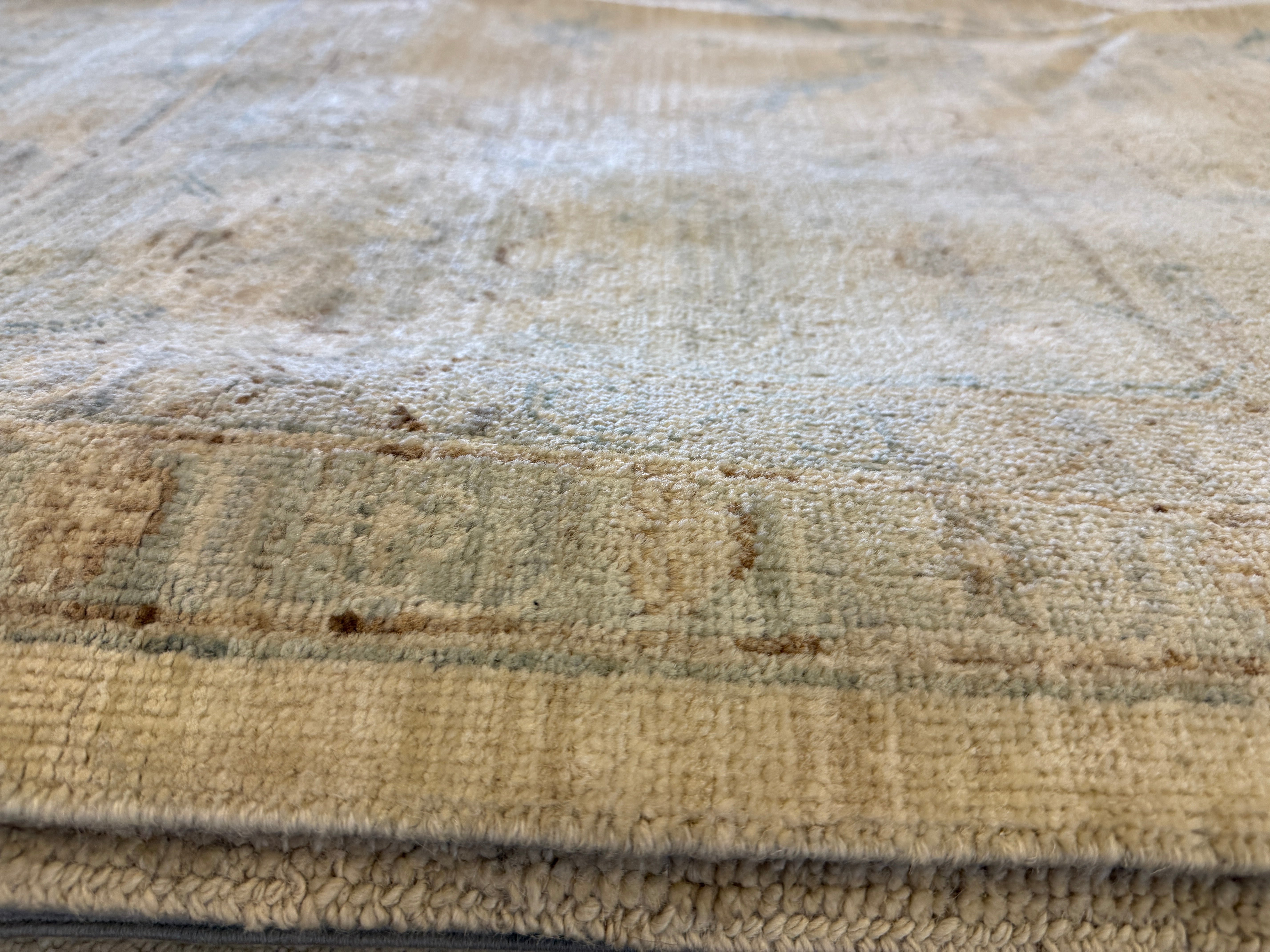 Juliana Pasquarosa 10.1x13.10 Blue Afghani Chobi Rug