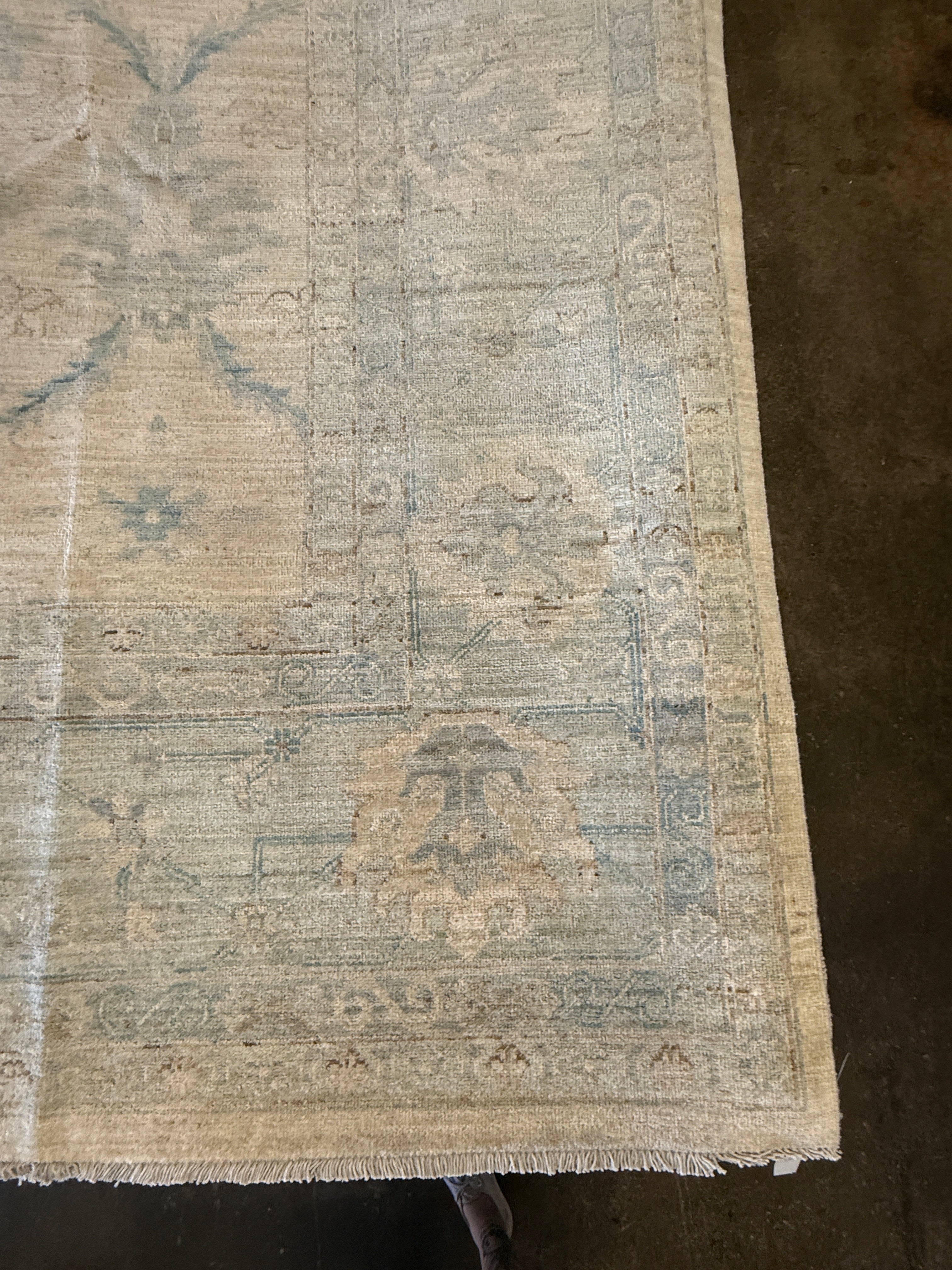 Juliana Pasquarosa 10.1x13.10 Blue Afghani Chobi Rug
