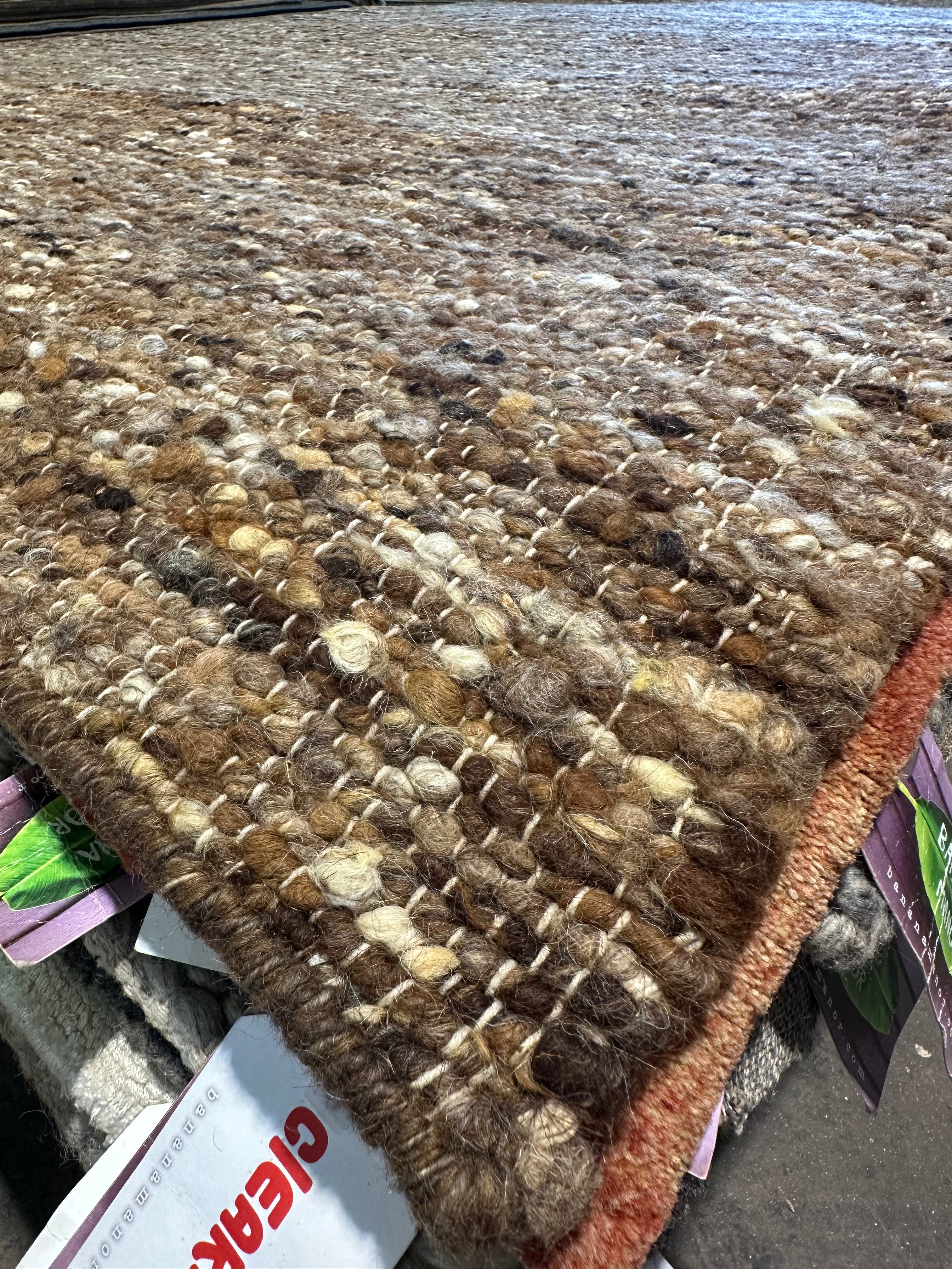 Host Jesse Palmer 6x8 Brown Handwoven Modern Rug