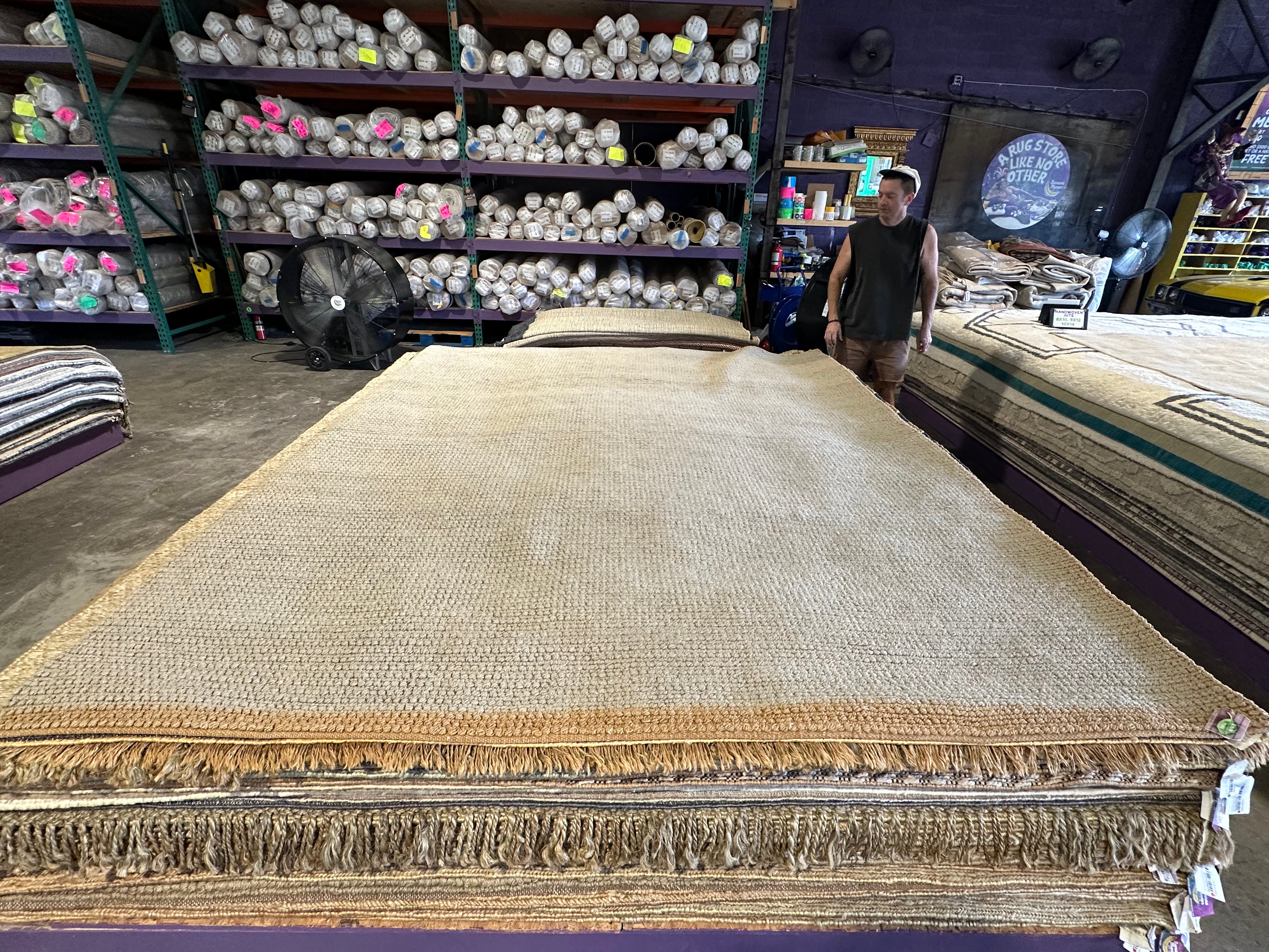 Henry Goldblum Jute Loop Rug 8.3x10