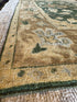 Chastity Dotson 5.5x8.1 Green Hand-Knotted Ziegler Rug