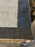 Helsinki 8x10 Handwoven White and Grey Geometrical Jute Rug