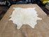 Ivory White 6.5x7.2 Cowhide Rug