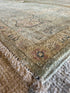 Morgan Nalley 5.4x7.9 Beige Hand-Knotted Ziegler Rug