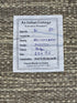 Colin Farrill 6.9x9.6 Grey Handwoven Modern Rug