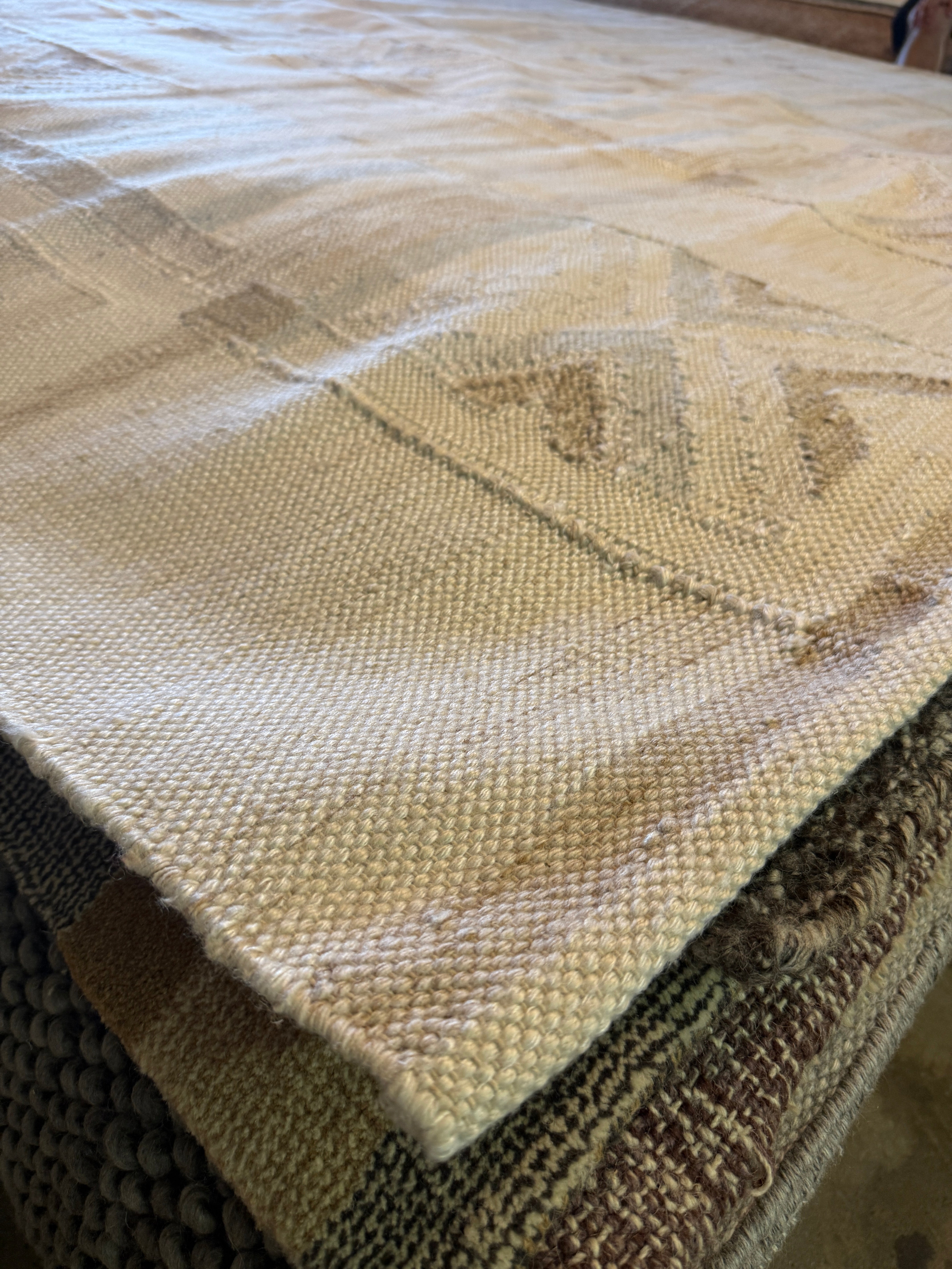 Johnny DePhillipo 9x12 Grey Handwoven Modern Rug