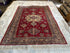 Lisa Yeiser 5.6x7.11 Red Hand-Knotted Kazak Rug