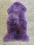 Single Pelt Lavender Sheepskin Rug