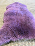 Single Pelt Lavender Sheepskin Rug