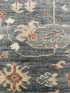 Nicole Blais 9x12 Grey Hand-Knotted Oushak Rug