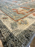 Nicole Blais 9x12 Grey Hand-Knotted Oushak Rug