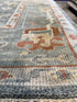 Nicole Blais 9x12 Grey Hand-Knotted Oushak Rug