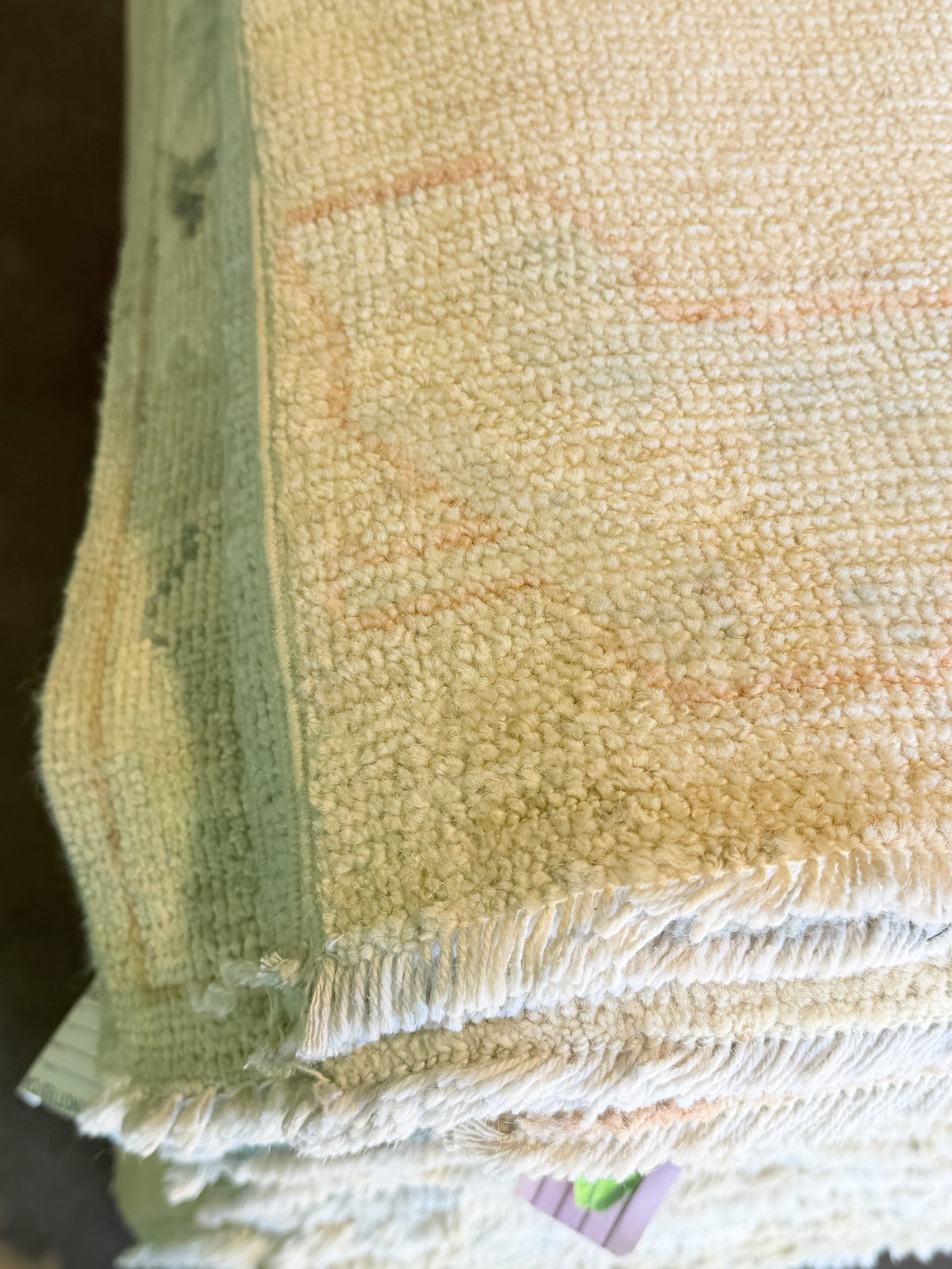 Maya Misaljevic 8.1x9.11 Multicolor Afghani Whitewashed Oushak