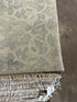 Frankie 6.6x9 Grey Hand-Knotted Modern Abstract Rug