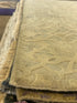 Frankie 6.6x9 Grey Hand-Knotted Modern Abstract Rug