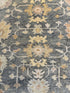Tina Chow 9x12 Grey Hand-Knotted Oushak Rug
