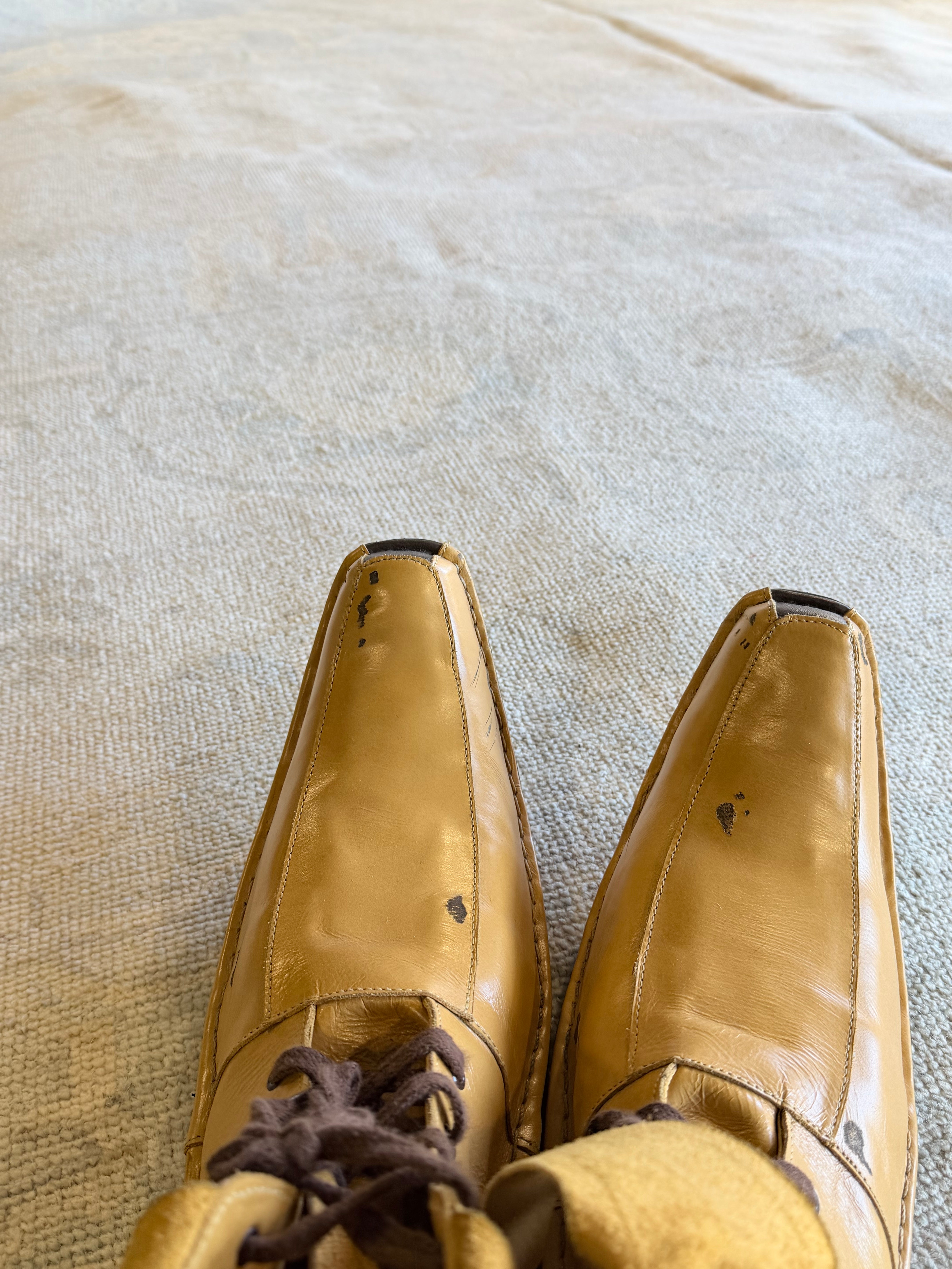 Amanda Christine 9.2x11.11 Blue Multi Afghani Whitewashed Oushak