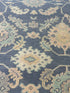 Dr. Wendy Chin 5.3x8 Blue Hand-Knotted Oushak
