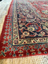 Presley Coley 4.7x7.1 Red Hand-Knotted Persian Rug