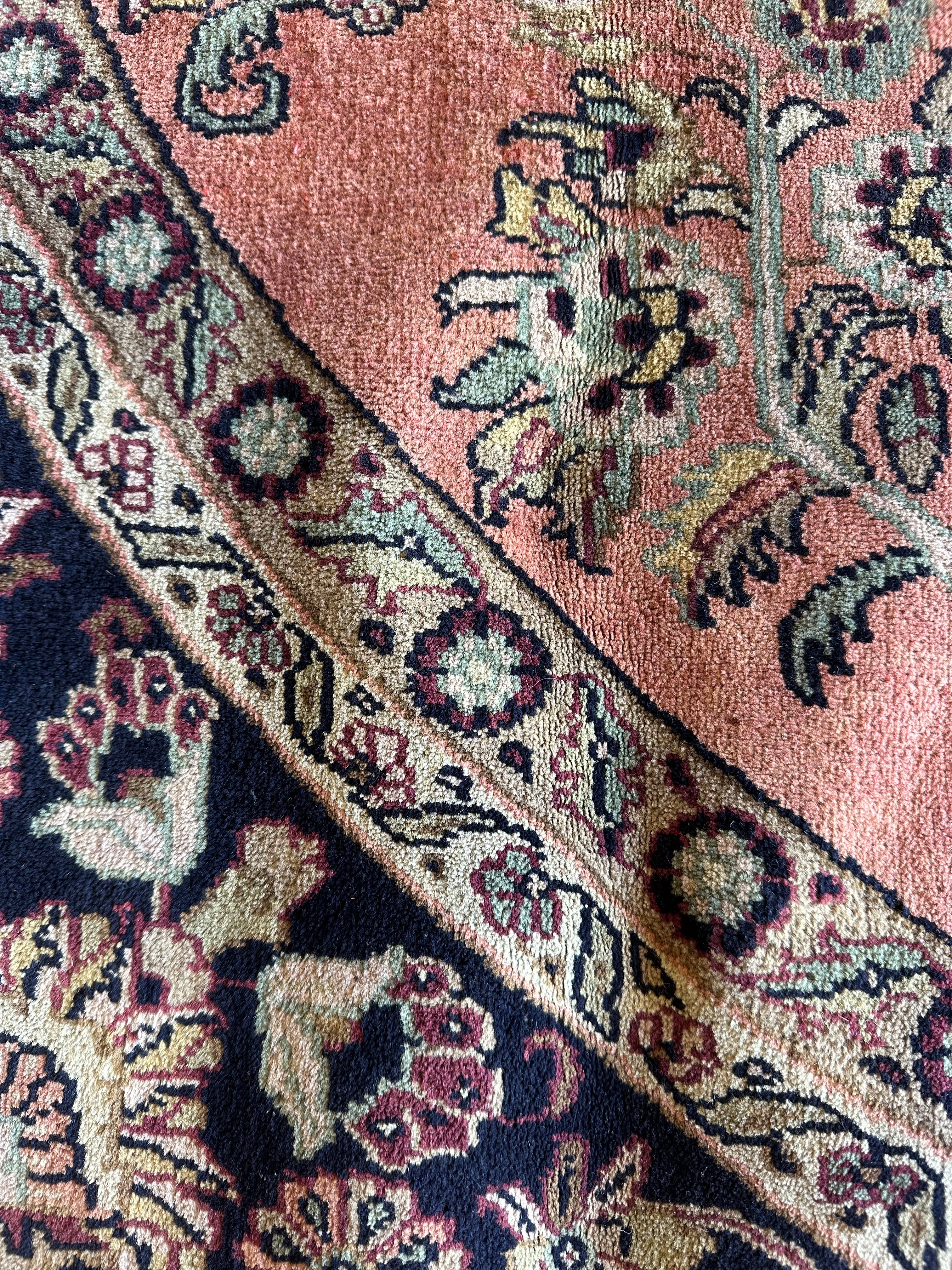 Wynn Everett 7.8x7.10 Pink Hand-Knotted Persian Rug