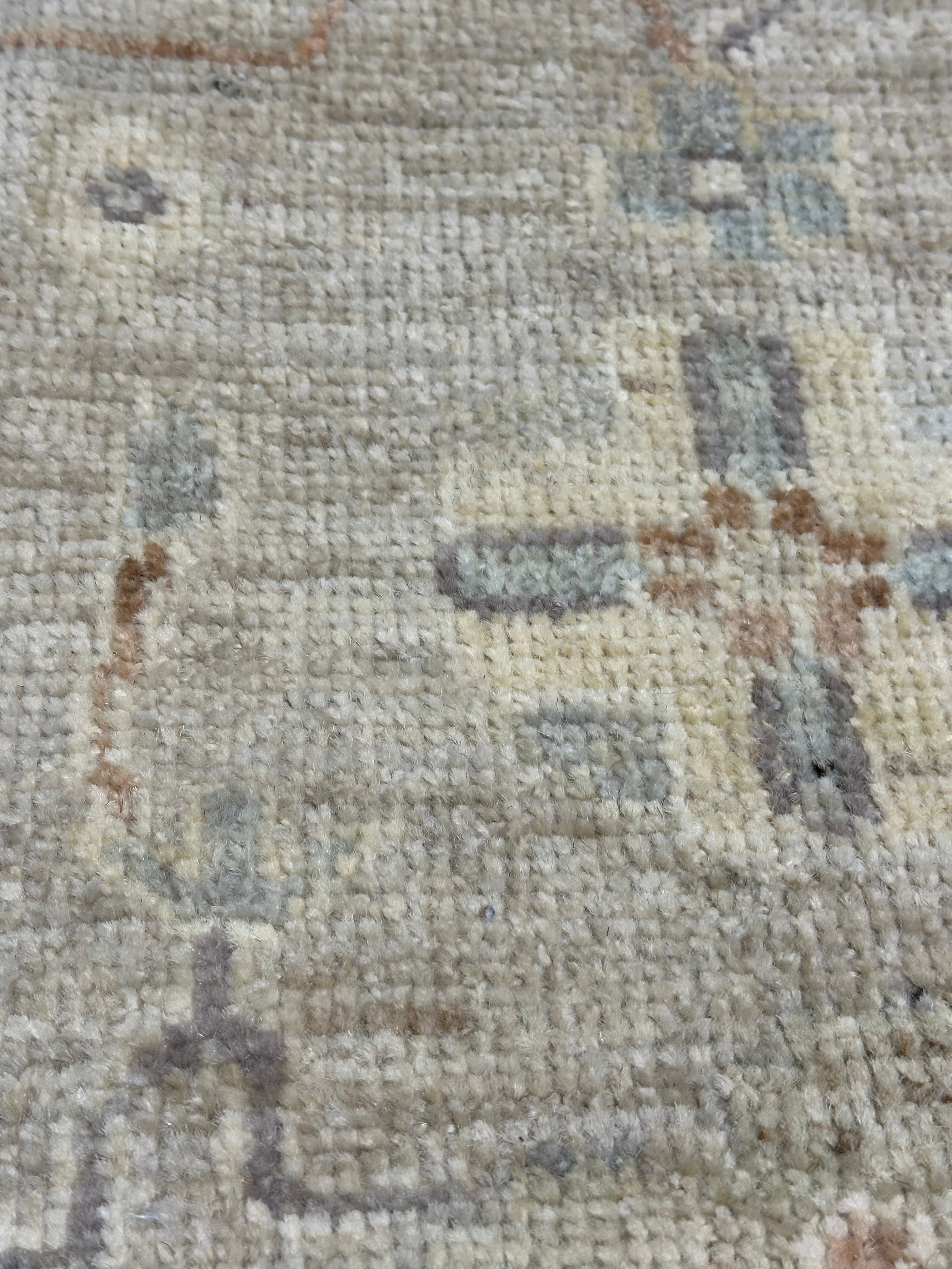 Alessandra Pascale 2x5.10 Afghani Whitewashed Oushak