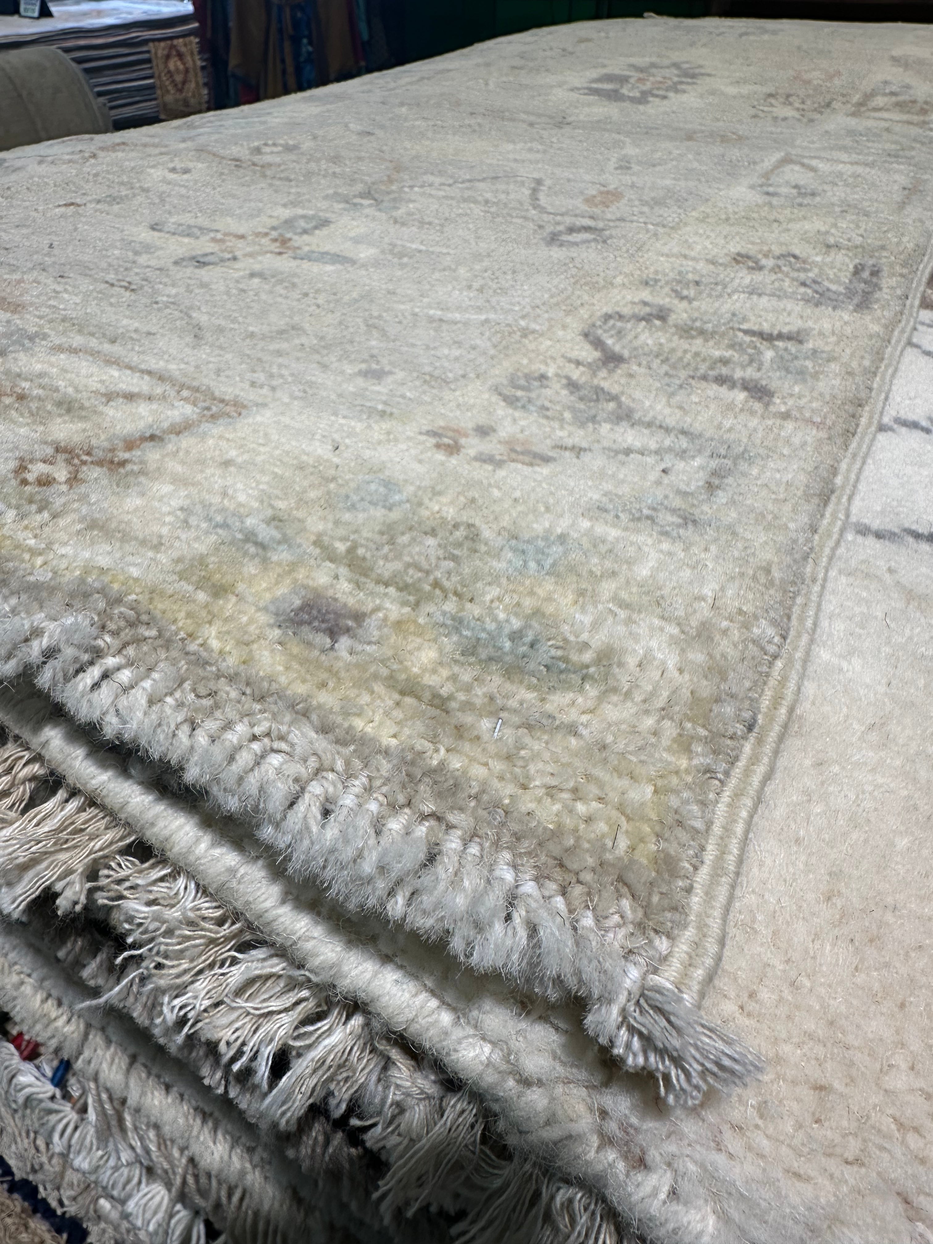 Alessandra Pascale 2x5.10 Afghani Whitewashed Oushak
