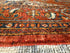 Tina Rowden 5.2x7 Red/Orange Hand-Knotted Humna Rug