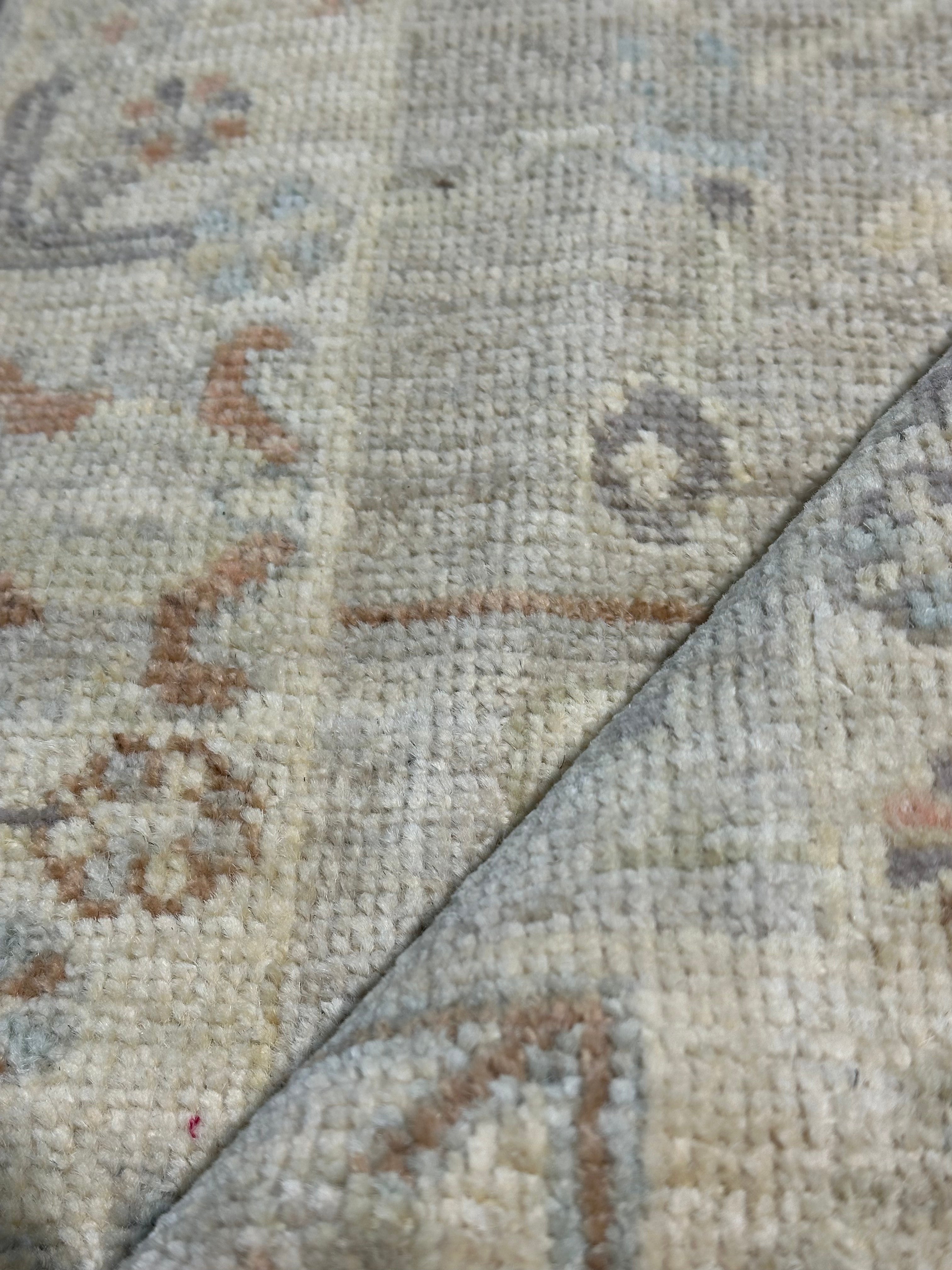 Alessandra Pascale 2x5.10 Afghani Whitewashed Oushak