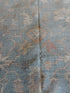 Matilda Lawler 8.11x11.11 Blue Afghani Whitewashed Oushak