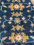 Natalie Teen 10x14 Blue Hand-Knotted Oushak