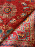 Rachel Bell 5.11x8.10 Red Hand-Knotted Humna Rug