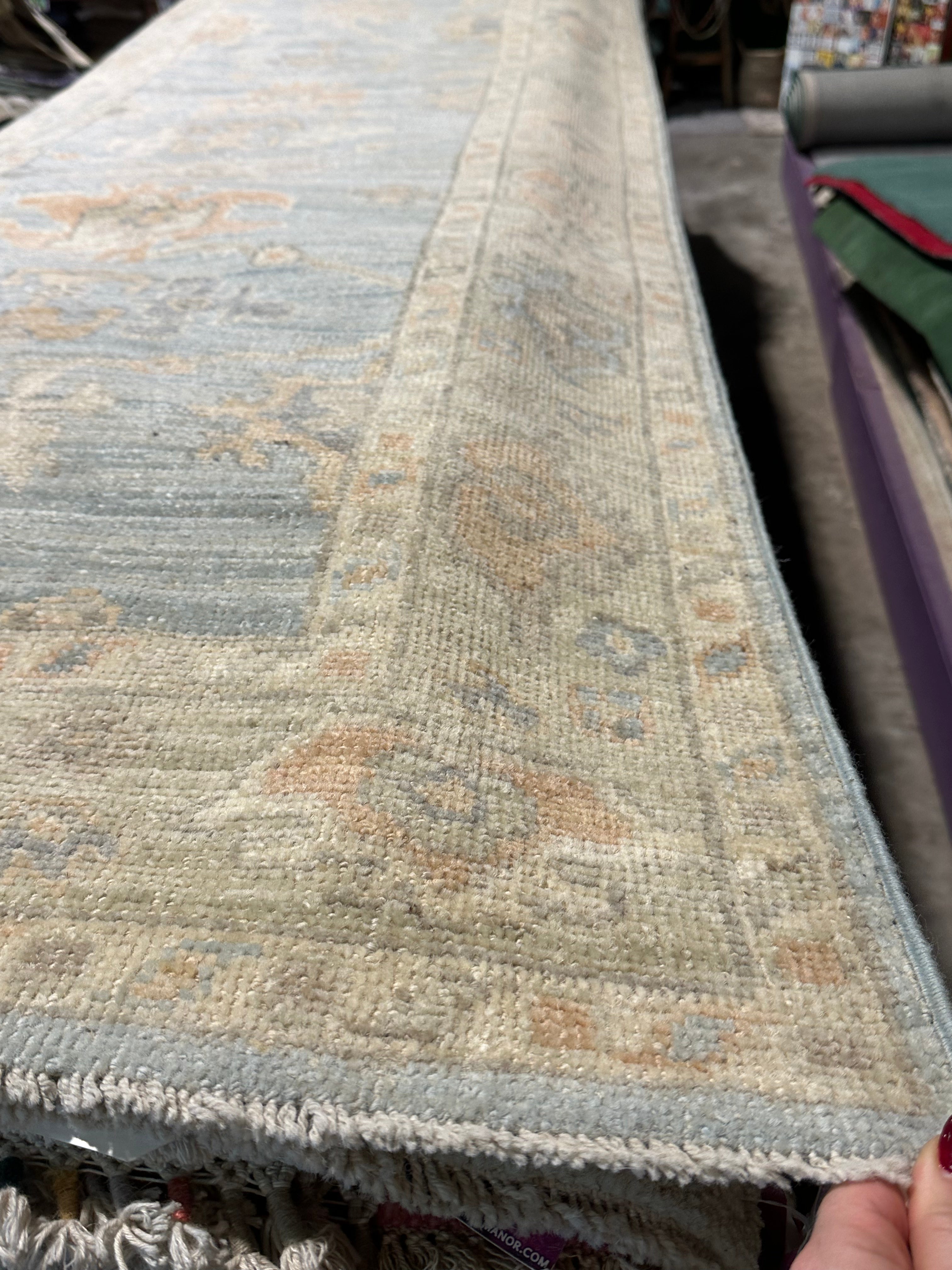 Martina Jensen 2.11x12.2 Afghani Whitewashed Oushak