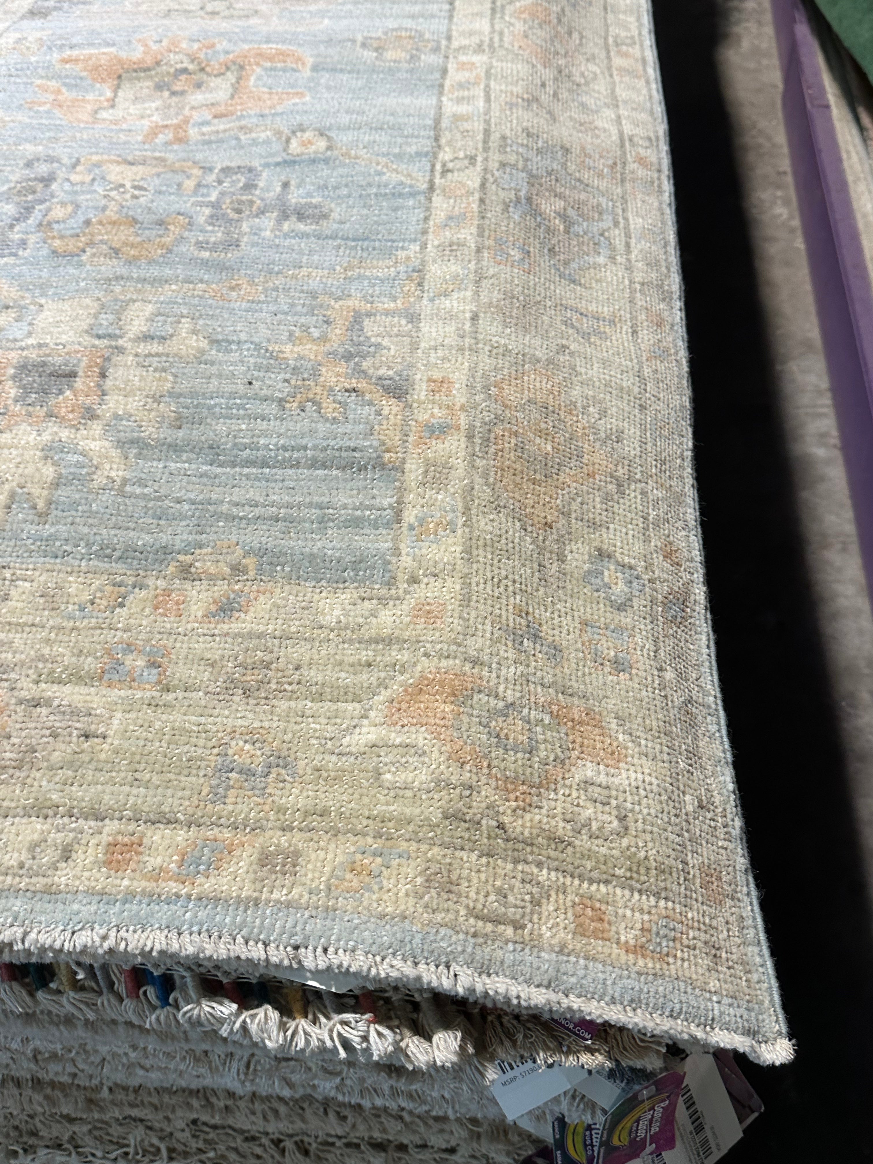 Martina Jensen 2.11x12.2 Afghani Whitewashed Oushak